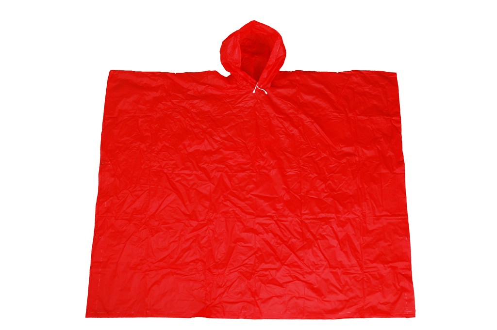 R-1020A red PVC Vinyl raincoats for men front Furthertrade.com the high quality raincoat manufacturer and supplier