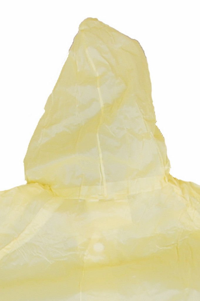 R-1058 PVC Vinyl yellow Adult rain womens waterproof jackets hood back Furthertrade.com The excellent raincoat suppliers and manufacturers