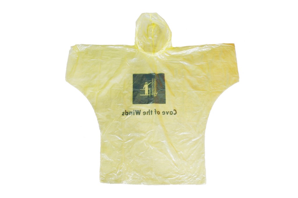 R-1095 PE yellow disposable rain lightweight waterproof jacket front Furthertrade.com the high quality raincoat suppliers and manufacturers