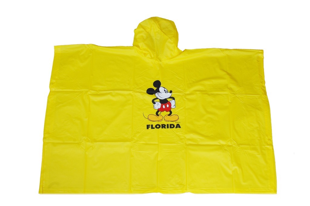 R-1020K-2004 yellow disney micky mouse pvc vinyl boys raincoat back Furthertrade.com the best raincoat suppliers and manufacturers