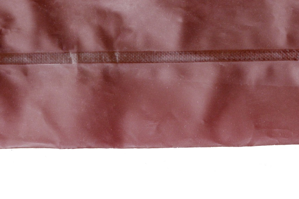 R-1058-6 brown eva peva long rains jacket heat seal Furthertrade.com the high quality raincoat manufacturer and supplier