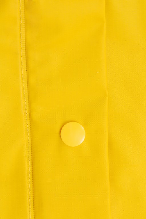 R-1045-1 yellow polyester pvc polyester rain suit button Furthertrade.com the most reliable China raincoat manufacturers and suppliers